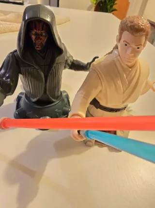 Sorpresa Kinder Star Wars Obi-Wan vs Darth