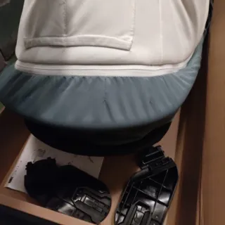 Capazo Cybex con adaptadores