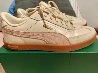 Zapatillas Puma Beige y Rosa