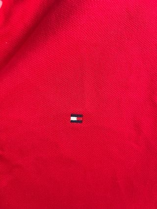 Polo Tommy Hilfiger Mujer Rojo Talla S