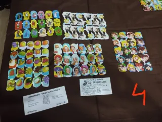 Lote Cromos Troquelados Varios Disney