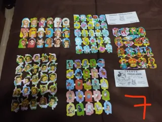 Lote Cromos Troquelados Varios Disney
