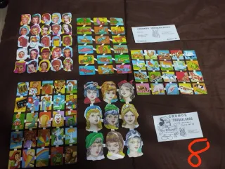 Lote Cromos Troquelados Varios Disney