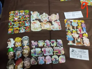 Lote Cromos Troquelados Varios Disney