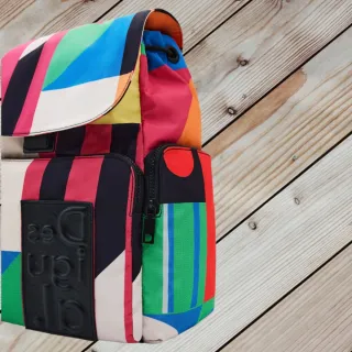 Mochila Desigual Geométricas Multicolor