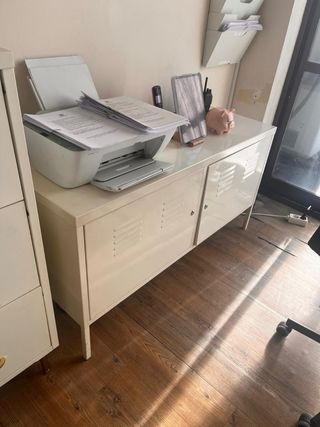 Cajonera metálica beige