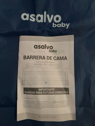 Barrera de Cama Asalvo 150cm