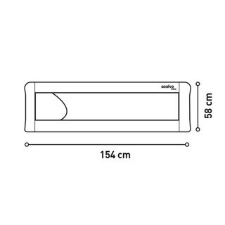 Barrera de Cama Asalvo 150cm