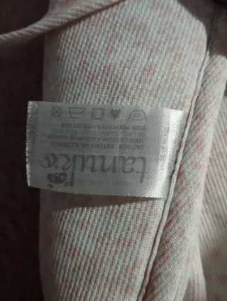 Chichonera y edredón cuna algodón rosa