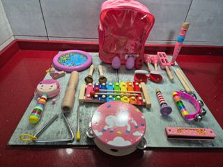 Set instrumentos musicales para niños