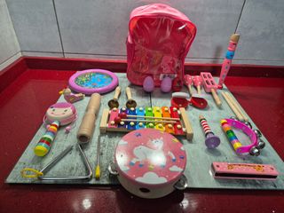 Set instrumentos musicales para niños
