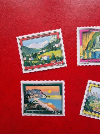 Serie francobolli Repubblica italiana