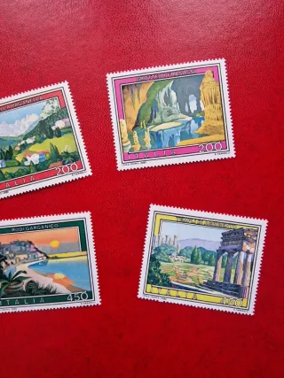 Serie francobolli Repubblica italiana