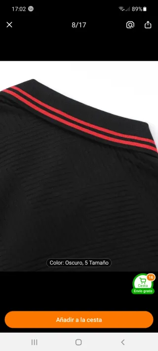 Conjunto Scania Negro