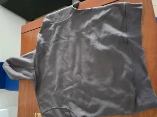 Sudadera Pull & Bear Gris Talla L