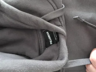 Sudadera Pull & Bear Gris Talla L