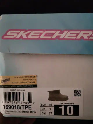 Botas Skechers Beige Talla [Talla]