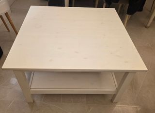 Mesa de centro Hemnes blanco 90 x 90