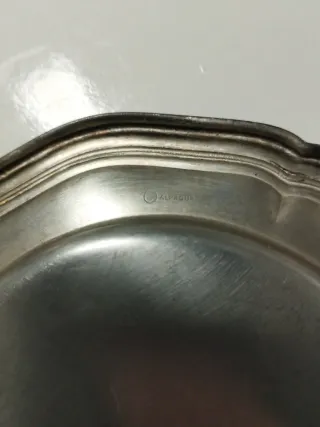 5 Platos de Alpaca para Pan