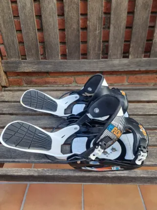 Fijaciones Snow Flow Rapidas XL
