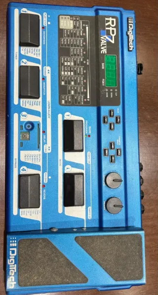 Digitech RP7 Valve Pedalera Multiefectos