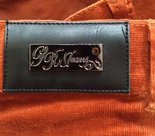 Pantalón Punto Roma color marrón teja