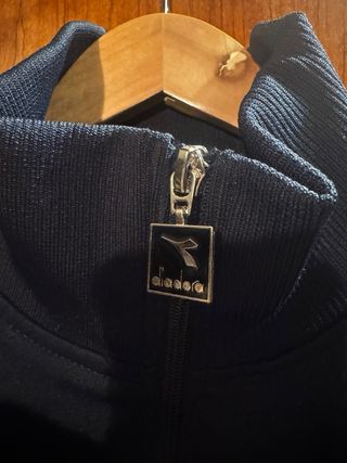 Chaqueta Vintage Diadora Italia Azul