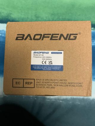 Emisora Baofeng GT-5R Walkie Talkie