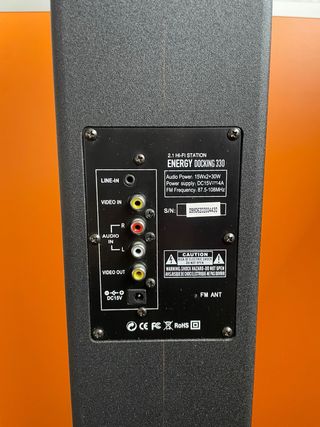 Torre de Sonido Energy System Docking 300