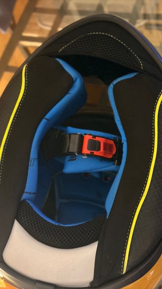 Casco MT Targo Pro Amarillo-Oro