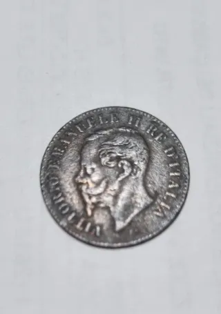 2 Centesimi Italia 1867 Vittorio Emanuele II