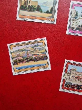 Serie francobolli Repubblica italiana