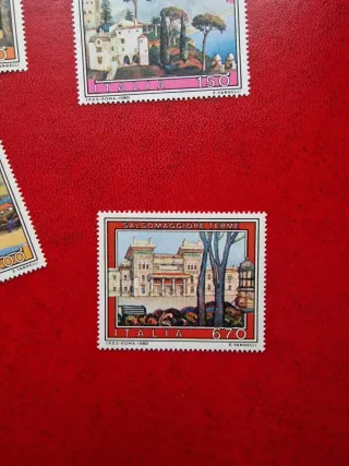 Serie francobolli Repubblica italiana