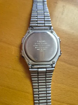 Reloj Casio Camuflaje Militar Digital Plata