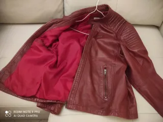 Chaqueta imitación piel hombre