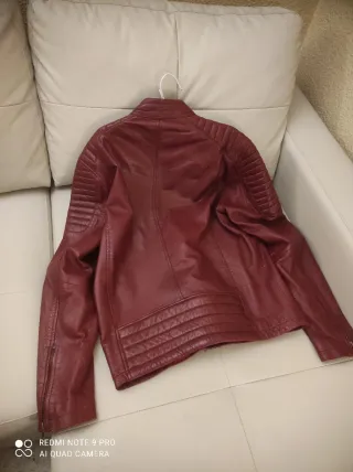 Chaqueta imitación piel hombre