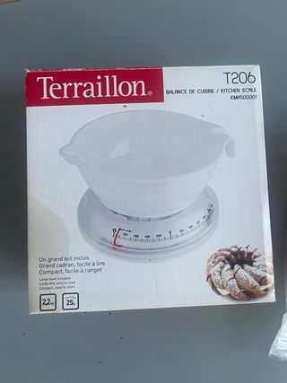 Balanza de cocina que no necesita pilas