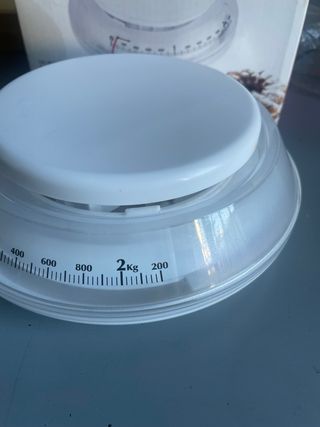 Balanza de cocina que no necesita pilas