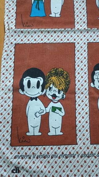 asciugamano L'amore è con disegni Love