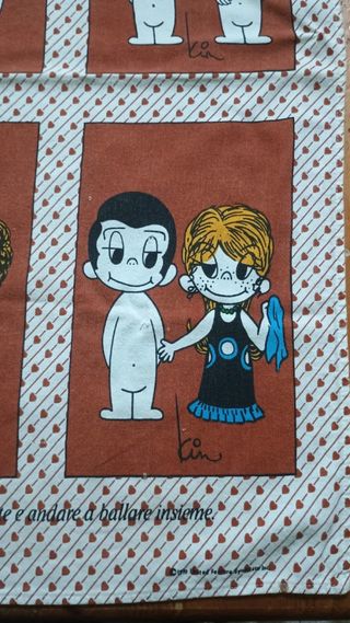 asciugamano L'amore è con disegni Love