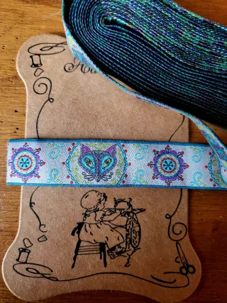 Nastro decorativo con gufo