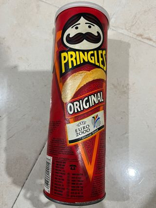 Barattolo Pringles Original Euro 2000