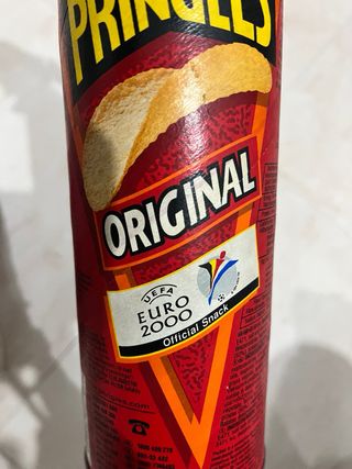 Barattolo Pringles Original Euro 2000