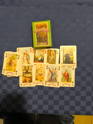 Mazzo carte Le Allegre dei Santi