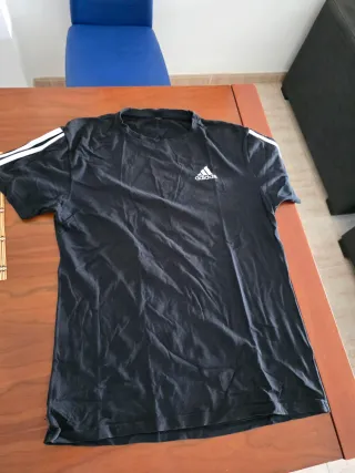 Camiseta Adidas Negra Talla M