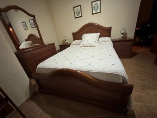 Dormitorio matrimonio madera