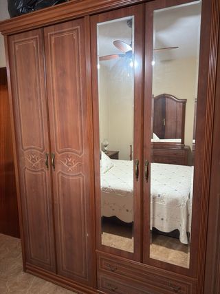 Dormitorio matrimonio madera