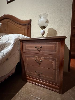 Dormitorio matrimonio madera