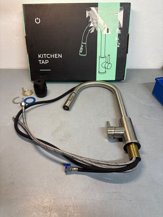 Grifo de Cocina Acero Inoxidable