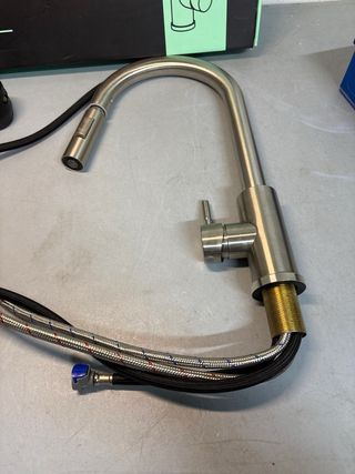 Grifo de Cocina Acero Inoxidable